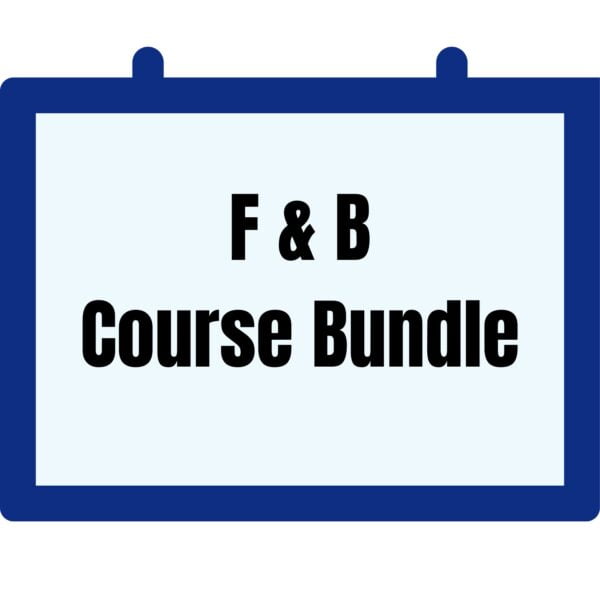 F & B Course Bundle