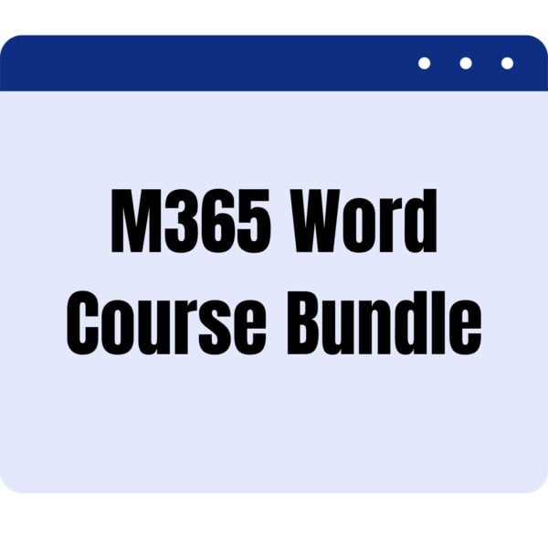 M365 Word Course Bundle