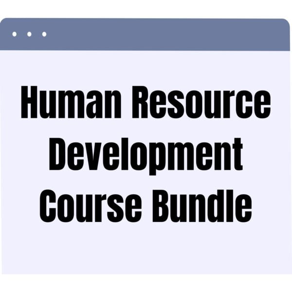 Human Resource Development Course Bundle